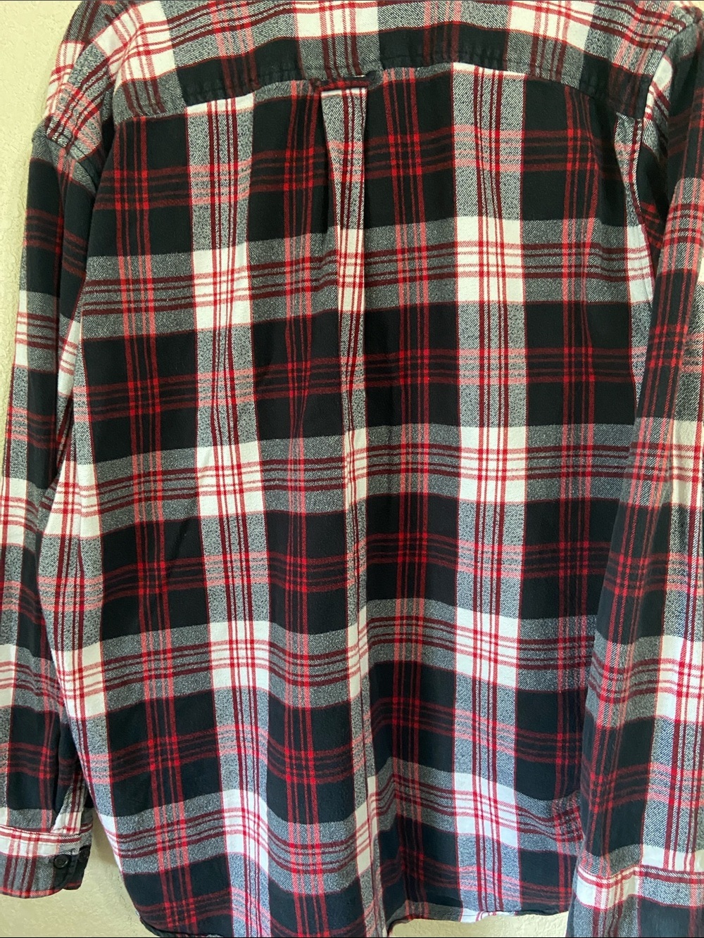 Lands' End Flannel Shirt - Picture 7 of 9